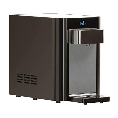 Brio Countertop Self Cleaning Bottleless Water Cooler Water Dispenser - 2 Stage Water Filter Included