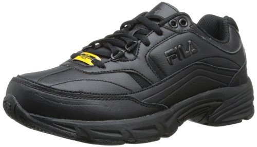 Fila Women's Memory Workshift Cross-Training Shoe,Black/Black/Black,10 M US