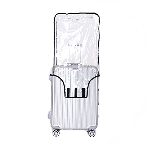 Luggage Protector Suitcase Cover PVC Waterproof Travel Suitcase Fits Most 20' to 30'(28')