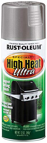 Rust-Oleum 270201 Specialty Silver High Heat Ultra Spray Paint, 12-Ounce