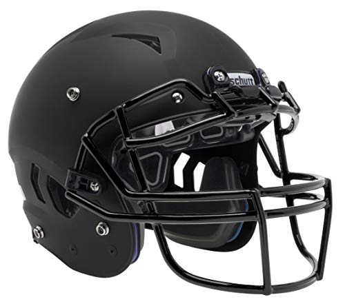 Schutt Sports Vengeance A11 Youth Football Helmet (Facemask NOT Included), Matte Black, X-Small