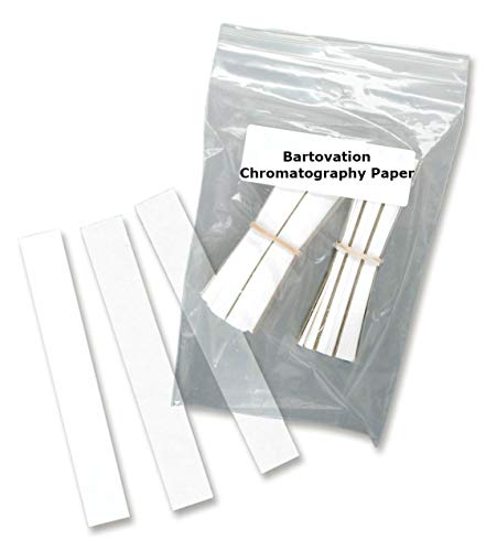 Laboratory Grade Chromatography Paper, Original Formulation, 6' Length x .75' Width Crisp Separation MADE IN USA for Laboratories, School, Pigment Separation, and Experiments.