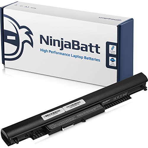 NinjaBatt Laptop Battery for HP 807956-001 807957-001 HS04 HS03 807612-421 807611-221 240 G4 HSTNN-LB6U HSTNN-DB7I HSTNN-LB6V TPN-I119 807611-421 807611-131 – High Performance [4 Cells/2200mAh/33Wh]