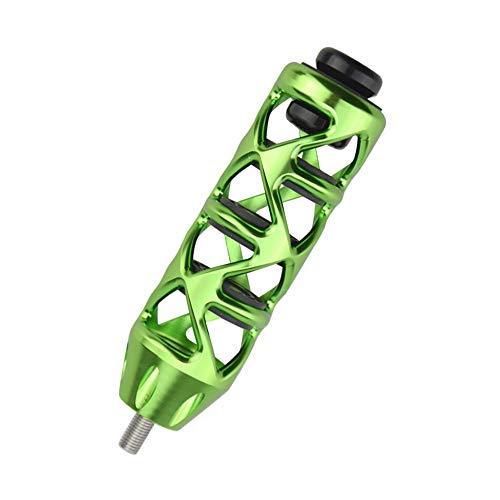 ZSHJG Archery Bow Stabilizer 5 Inch Harmonic Shock Absorber Damping Silencer Vibration Reduction for Compound Recurve Bow (Green)
