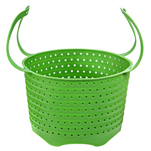 Silicone Steamer Basket | Foldable, Space-Saving | Fits 6,8 Qt Instant Pot and Other Similar-Sized Pressure Cookers Accessories