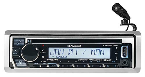 Kenwood KMR-D375BT Marine CD Receiver with Bluetooth and USB Interface