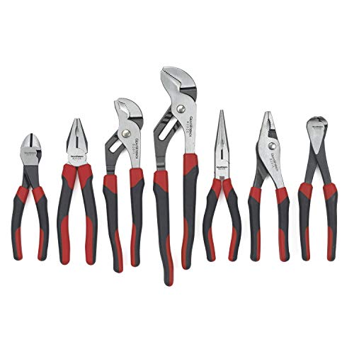 GEARWRENCH 7 Pc. Mixed Plier Set, Dual Material - 82108