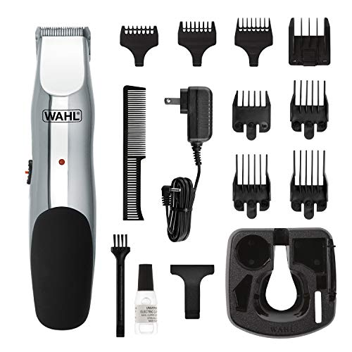 Wahl 9916-4301 Beard and Mustache Trimmer, Cordless Rechargeable Facial Hair Trimmer with 5 Length Settings