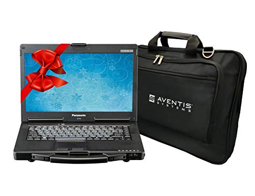 Panasonic Toughbook CF-53 Rugged Laptop PC, Intel i5-2520M 2.5GHz, 16GB RAM, 500GB SSD, Win 10, Touchscreen, Laptop Bag (Renewed)