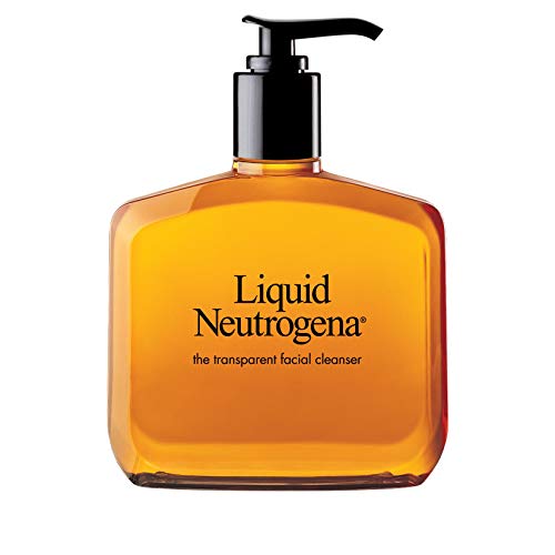 Liquid Neutrogena Fragrance-Free Gentle Facial Cleanser with Glycerin, Hypoallergenic & Oil-Free Mild Face Wash, 8 fl. oz