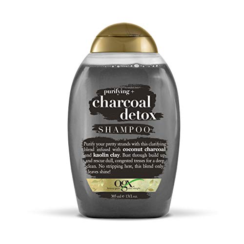 OGX Purifying + Charcoal Detox Shampoo, 13 Ounce
