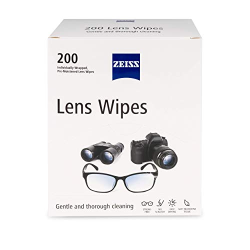 Zeiss Pre-Moistened Lens Cleaning Wipes, 200 Count (Pack of 1)