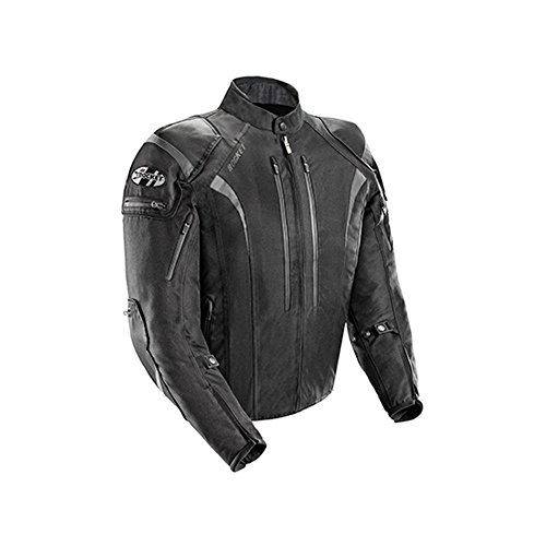 Joe Rocket - 1651-5004 Atomic Men's 5.0 Textile Motorcycle Jacket (Black, Large)