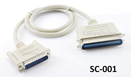 3ft Db25 Male to Cn50 Male Scsi 25-Conductors Cable