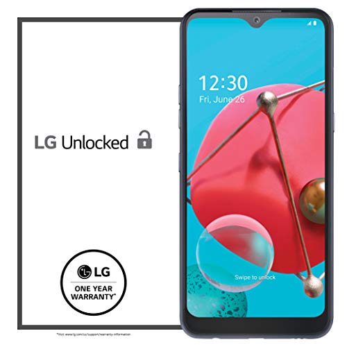 LG K51 Unlocked Smartphone – 3/32 GB – Platinum (Made for US by LG) – Verizon, AT&T, T–Mobile, Sprint, Boost, Cricket, Metro (Universal Compatibility)