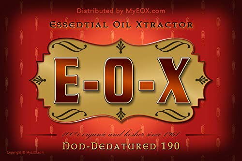 1-Gallon 190 Proof E-O-X BY X-F-B Ask Anyone They'll Tell You They're The PUREST XTRACTORS ON The Planet - Always 100% Organic & Hand Crafted to Perfection