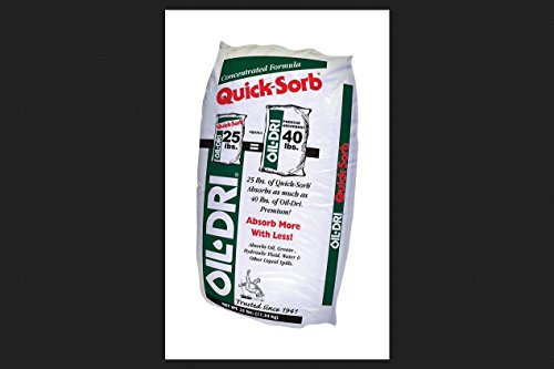 Oil Dri Concentrate Floor Absorbent Bagged 25 Lb. (1, 25 Lb.)