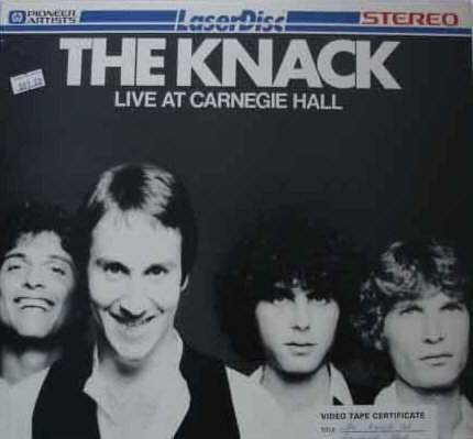 The Knack Live At Carnegie Hall (Laser Disc)
