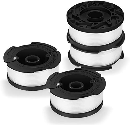 Eventronic Line String Trimmer Replacement Spool, 30ft 0.065' Autofeed Replacement Spools Compatible with Black+Decker String Trimmers (4-Line spools)