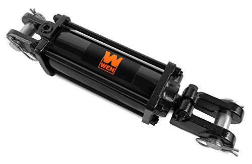 WEN TR3008 2500 PSI Tie Rod Hydraulic Cylinder with 3 in. Bore and 8 in. Stroke,Black