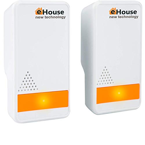 BH-3 Ultrasonic Pest Repeller - (2 Pack) Electronic Plug in Best Repellent - Pest Control - Get Rid of - Rodents Squirrels Mice Rats Insects - Roaches Spiders Fleas Bed Bugs Flies Ants Fruit Fly!