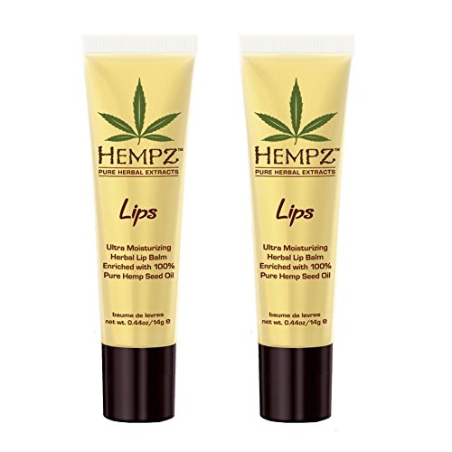 HEMPZ Non SPF Lip Balm Set of 2 .44 oz each