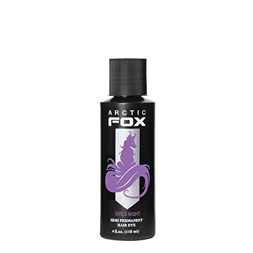 Arctic Fox Vegan and Cruelty-Free Semi-Permanent Hair Color Dye (4 Fl Oz, GIRLS NIGHT)