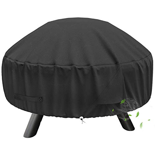 SHINESTAR Fire Pit Cover for Landmann Big Sky Fire Pit, Heavy Duty Waterproof 32 Inch Round Fire Pit Cover
