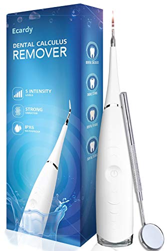 Tartar, Plaque Remover For Teeth Cleaning Kit - Tooth Cleaner - Dental Calculus Remover - Removes Calculus, Stain, Plaque, Tartar - Teeth Cleaning Tool (White)