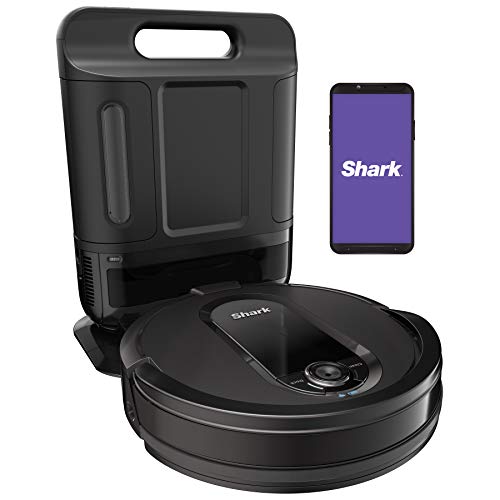 Shark IQ Robot Self-Empty XL RV1001AE, Robotic Vacuum, IQ Navigation, Home Mapping, Self-Cleaning Brushroll, Wi-Fi Connected, Works with Alexa