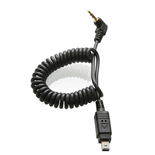 Foto&Tech 2.5mm-N3 Camera Remote Control Shutter Release Cable Cord Compatible with Nikon D780 Z6 Z7 D7500 D750 D5600 D5500 D7200 D7100 D5200 D5100 D5000 D3200 D3100 D90, COOLPIX P1000