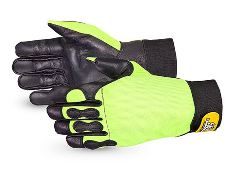 Endura Hi-Viz Cut-Resistant Chainsaw Gloves- 385CS/XL