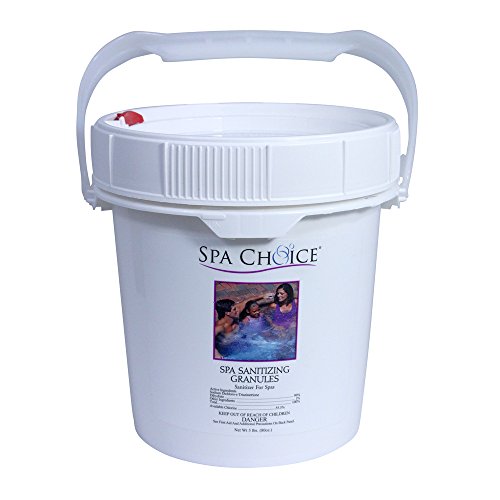 SpaChoice 472-3-5081 Chlorine Granules for Spas and Hot Tubs, 5-Pounds