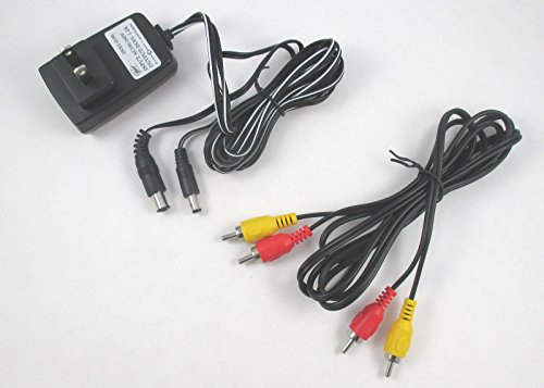 Video Game Accessories NES Original NES Hookup Connection Kit AC Adapter Power Cord AV Cable