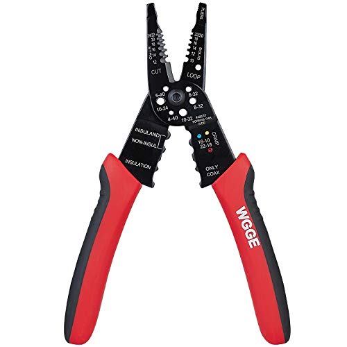 WGGE WG-015 Professional crimping tool/Multi-Tool Wire Stripper and Cutter (Multi-Function Hand Tool)