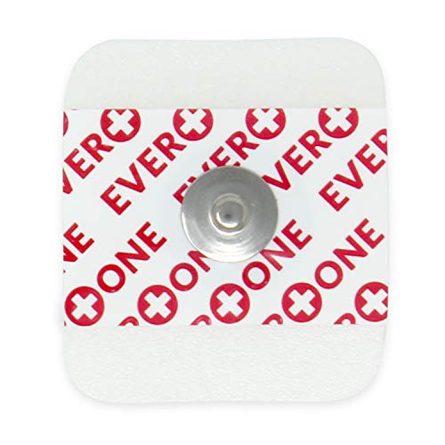 EverOne Multi-Purpose Ecg Monitoring Electrode, 100Count (2 Bags Of 50)