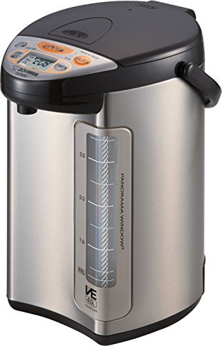 Zojirushi America Corporation Hybrid Water Boiler And Warmer, 4-Liter, Stainless Dark Brown