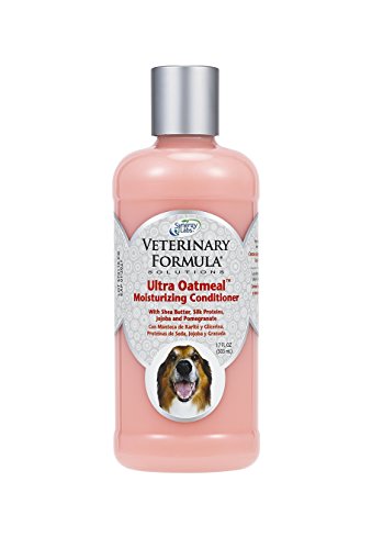 Veterinary Formula Solutions Ultra Oatmeal Moisturizing Conditioner for Dogs – With Colloidal Oatmeal and Jojoba – Leaves Coat Soft, Shiny, Hydrated, Strong– Long-Lasting Fragrance (17oz)