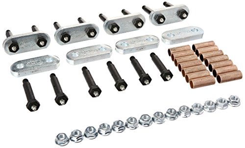 MORryde UO12-016 Heavy Duty Shackle Upgrade Kit, CRE3000 / Stock / Equaflex 2.25' Shackles - Tandem Axle