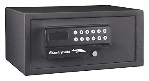 SentrySafe H060ES Digital Lock Safe, 0.4cu.ft, Black