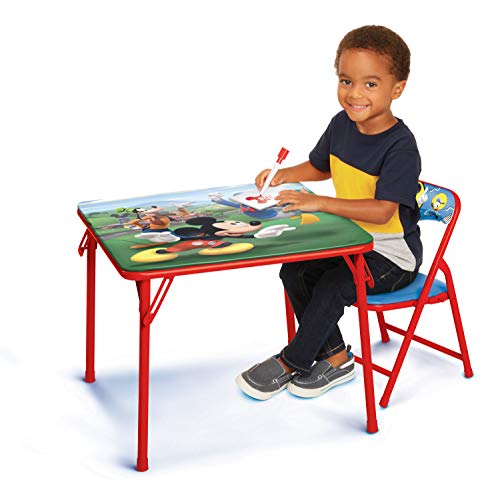 Mickey Kids Table & Chair Set, Junior Table for Toddlers Ages 2-5 Years