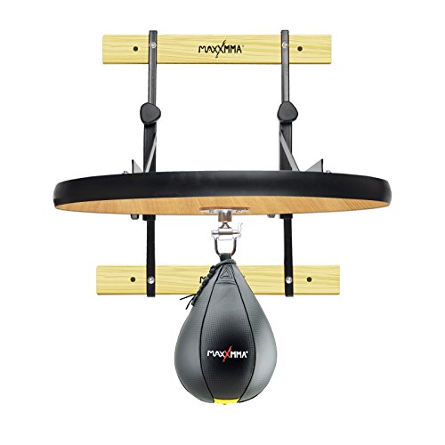 MaxxMMA Heavy Duty Adjustable Speed Bag Platform Kit 24' + Speed Ball (10' x 7')