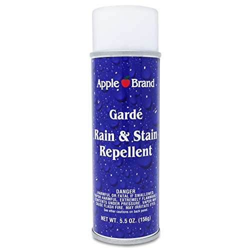 Apple Brand Garde Rain & Stain Water Repellent - Protector Spray For Handbags, Purses, Shoes, Boots, Accessories, Furniture - Won't Alter Color - Great For Vachetta
