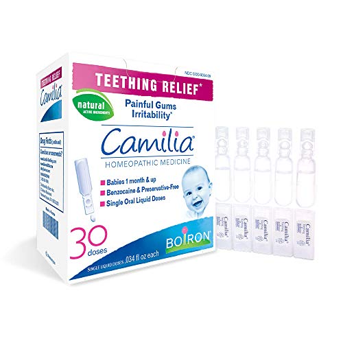 Boiron Camilia, 30 Doses, Homeopathic Medicine for Teething Relief