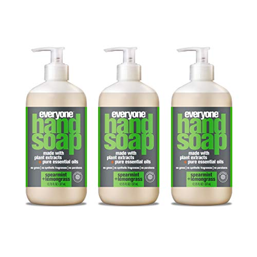 Everyone Hand Soap: Spearmint and Lemongrass, 12.75 Ounce, 3 Count
