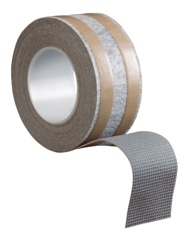 ROBERTS 50-545 2-1/2 Inch by 25 Foot Roll of Rug Traction Indoor Anti-Slip Rug Strip Rubber Tape