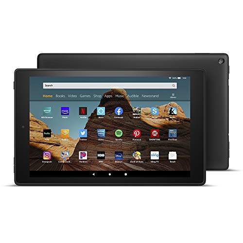 Fire HD 10 Tablet (10.1' 1080p full HD display 64 GB) – Black – Without Ads