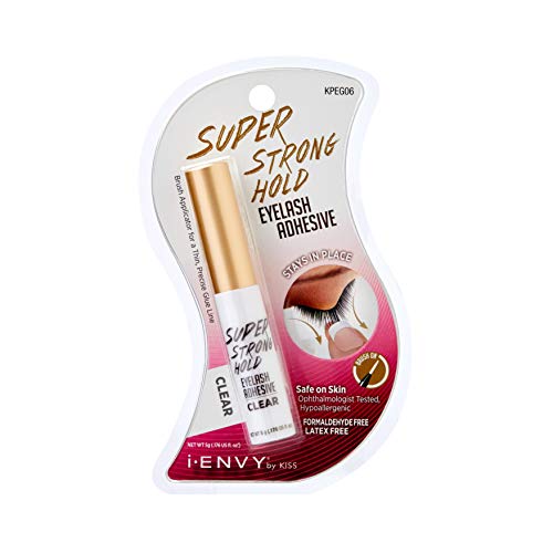 KISS i Envy Eyelash Adhesive Super Strong Hold Clear KPEG06