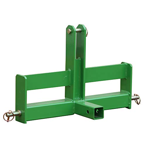 Titan Tractor Drawbar with Suitcase Weight Brackets | 2' Receiver | CAT 1 3-Pt