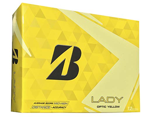 Bridgestone Golf 2015 Lady Precept Golf Balls (Pack of 12), Yellow